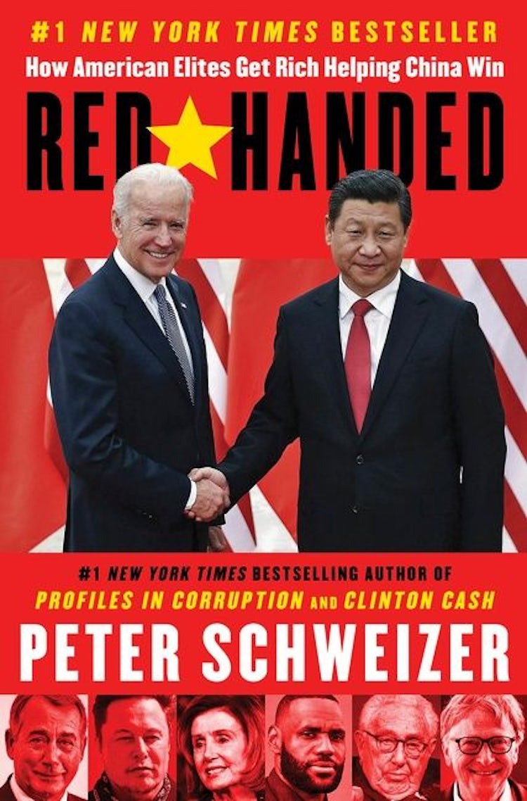 Cover image for Red-Handed: How American Elites Get Rich Helping China Win, isbn: 9780063273733