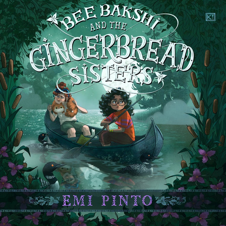 Cover image for Bee Bakshi and the Gingerbread Sisters, isbn: 9780063275751