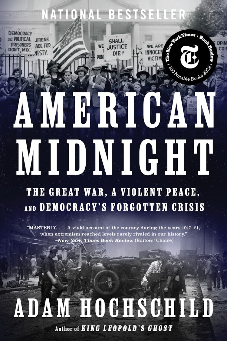 Cover image for American Midnight: The Great War, a Violent Peace, and Democracy's Forgotten Crisis, isbn: 9780063278523