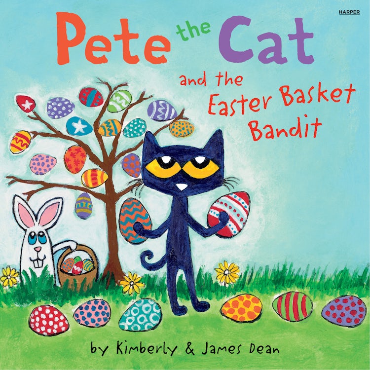 Cover image for Pete the Cat and the Easter Basket Bandit, isbn: 9780063279223