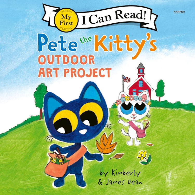 Cover image for Pete the Kitty's Outdoor Art Project, isbn: 9780063286832
