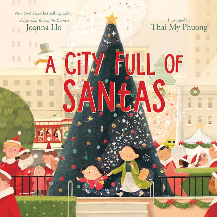 Cover image for A City Full of Santas, isbn: 9780063287532