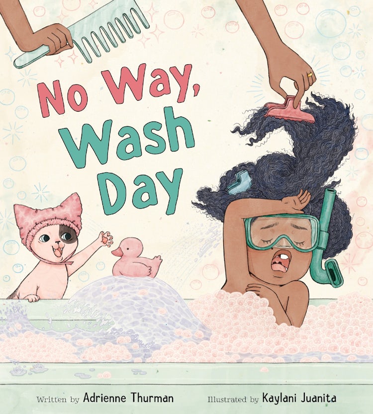 Cover image for No Way, Wash Day, isbn: 9780063290051