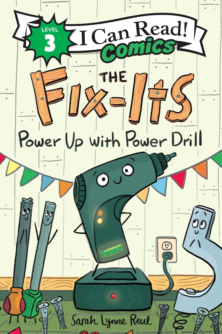 Cover image for The Fix-its: Power Up With Power Drill, isbn: 9780063295544