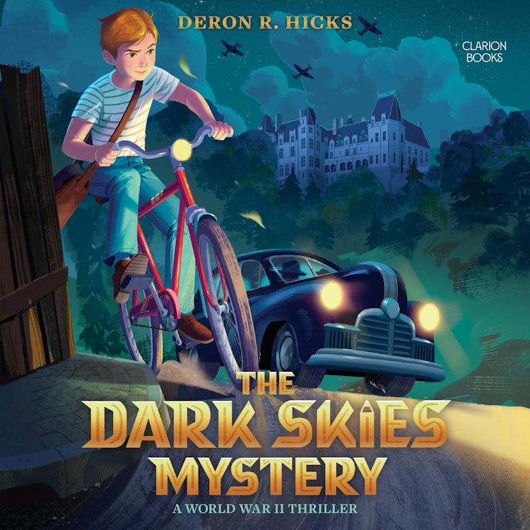 Cover image for The Dark Skies Mystery: A World War II Thriller, isbn: 9780063306448