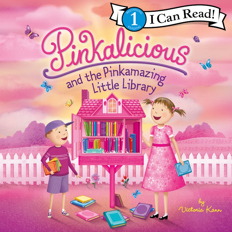 Cover image for Pinkalicious and the Pinkamazing Little Library, isbn: 9780063308541