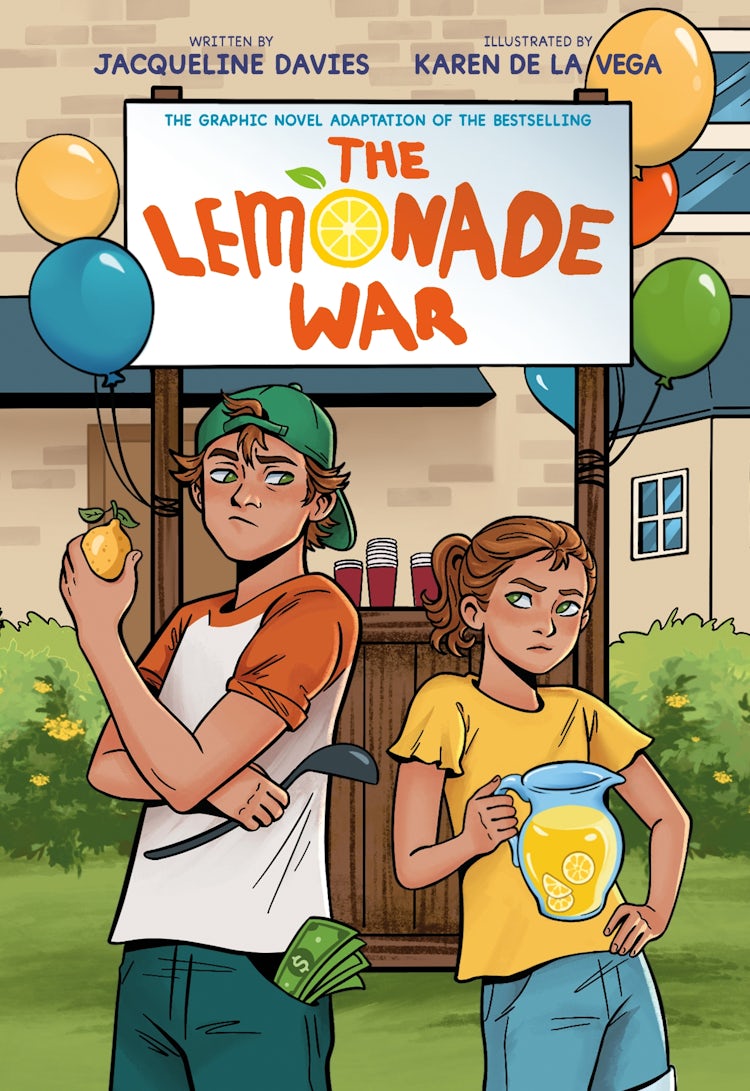 Cover image for The Lemonade War Graphic Novel, isbn: 9780063310384