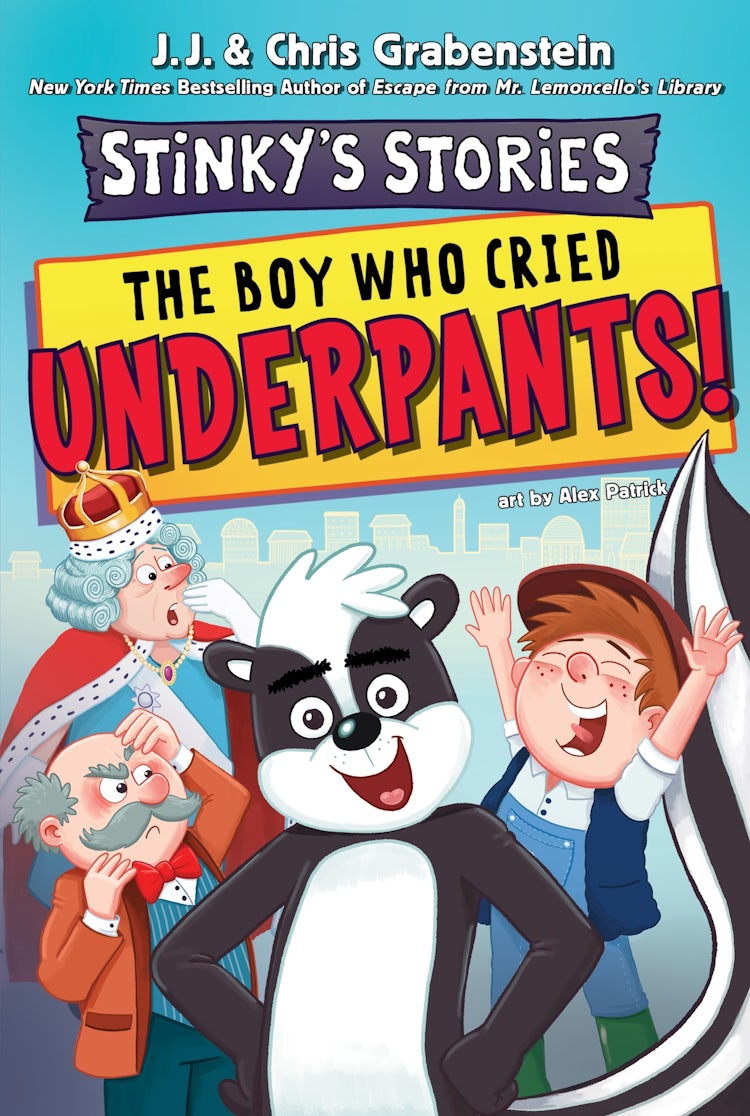 Cover image for The Boy Who Cried Underpants!: Stinky's Stories #1, isbn: 9780063311206