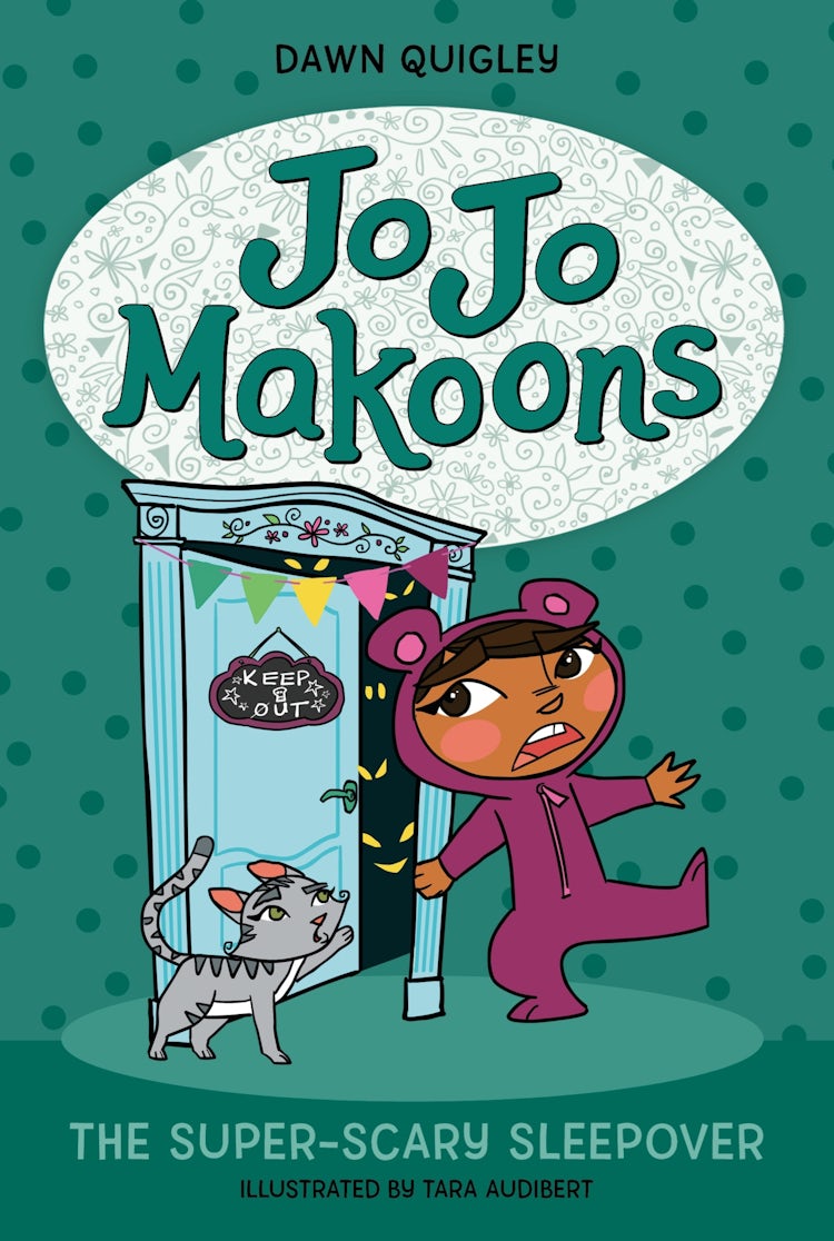 Cover image for Jo Jo Makoons: The Super-Scary Sleepover, isbn: 9780063315631