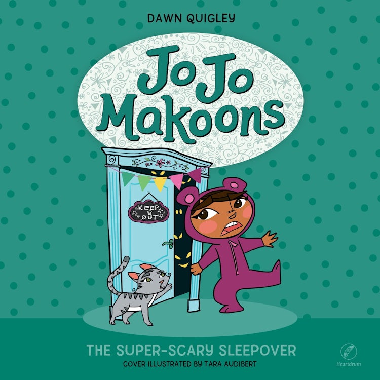 Cover image for Jo Jo Makoons: The Super-Scary Sleepover, isbn: 9780063315648