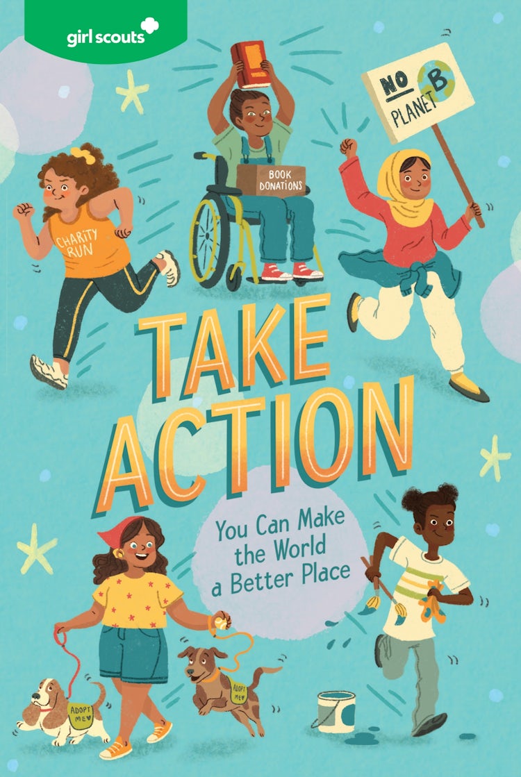 Cover image for Girl Scouts: Take Action, isbn: 9780063317802