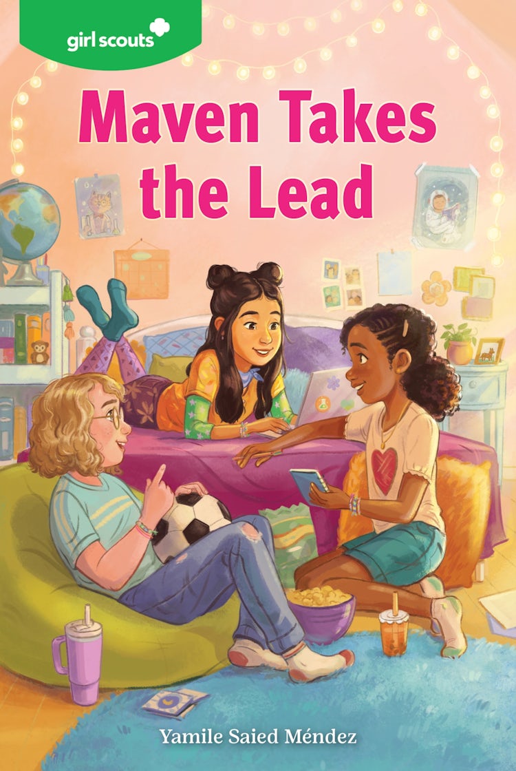 Cover image for Girl Scouts: Maven Takes the Lead, isbn: 9780063317826