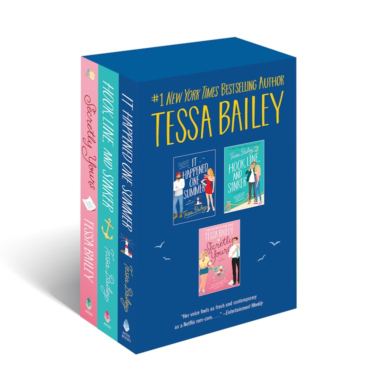 Cover image for Tessa Bailey Boxed Set: It Happened One Summer/Hook, Line, and Sinker/Secretly Yours, isbn: 9780063323162
