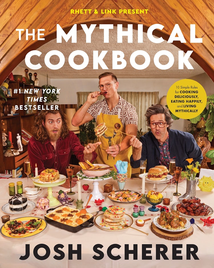 Cover image for Rhett & Link Present: The Mythical Cookbook, isbn: 9780063323971