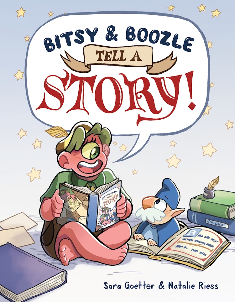 Cover image for Bitsy & Boozle Tell A Story!, isbn: 9780063326613