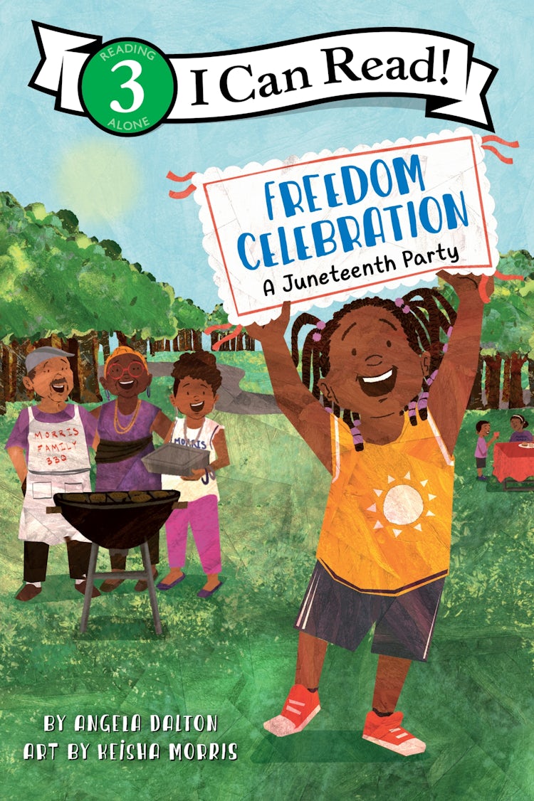 Cover image for Freedom Celebration: A Juneteenth Party, isbn: 9780063334977
