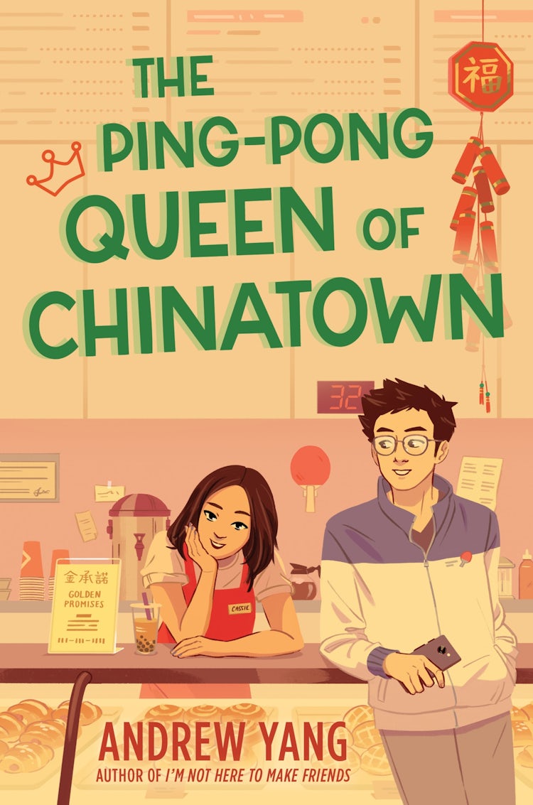 Cover image for The Ping-Pong Queen of Chinatown, isbn: 9780063340435