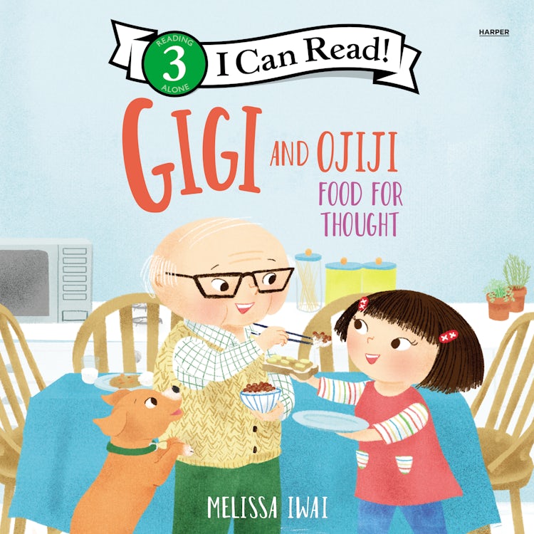 Cover image for Gigi and Ojiji: Food for Thought, isbn: 9780063342378