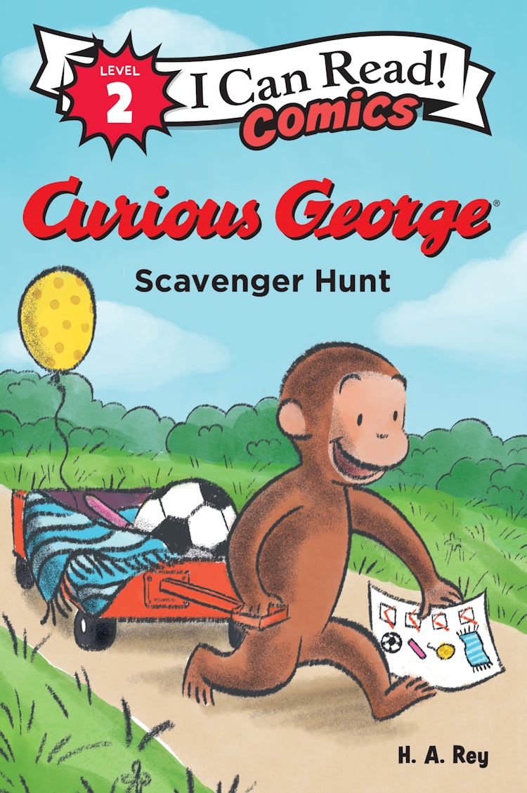 Cover image for Curious George: Scavenger Hunt, isbn: 9780063343160