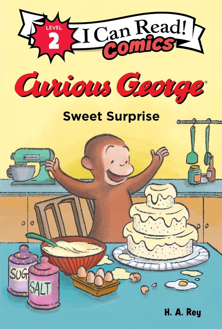 Cover image for Curious George: Sweet Surprise, isbn: 9780063343184