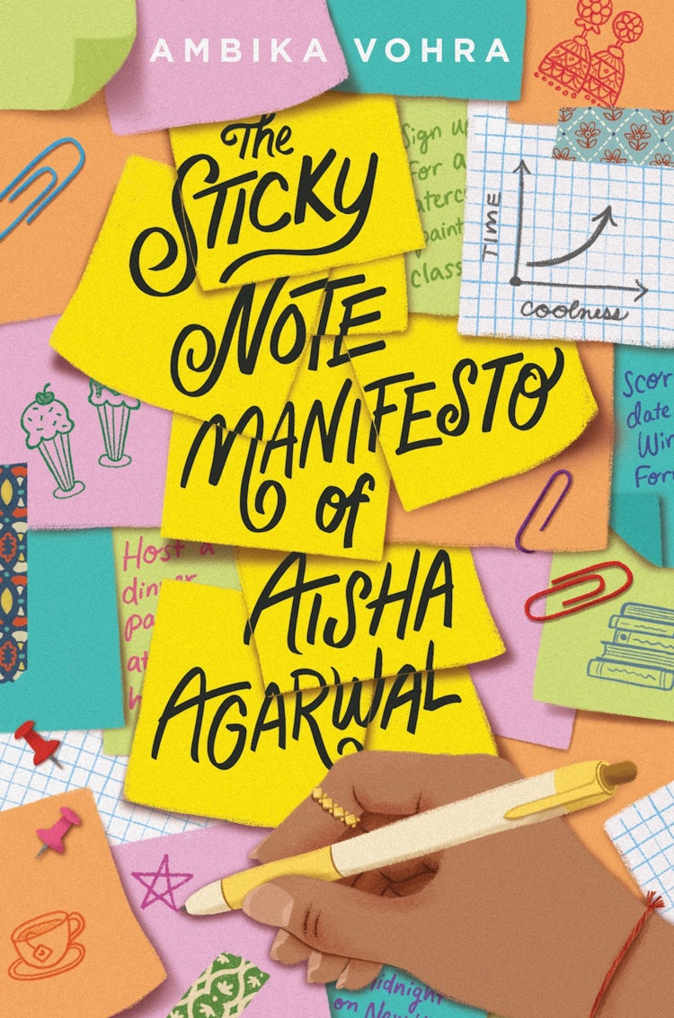 Cover image for The Sticky Note Manifesto of Aisha Agarwal, isbn: 9780063347168