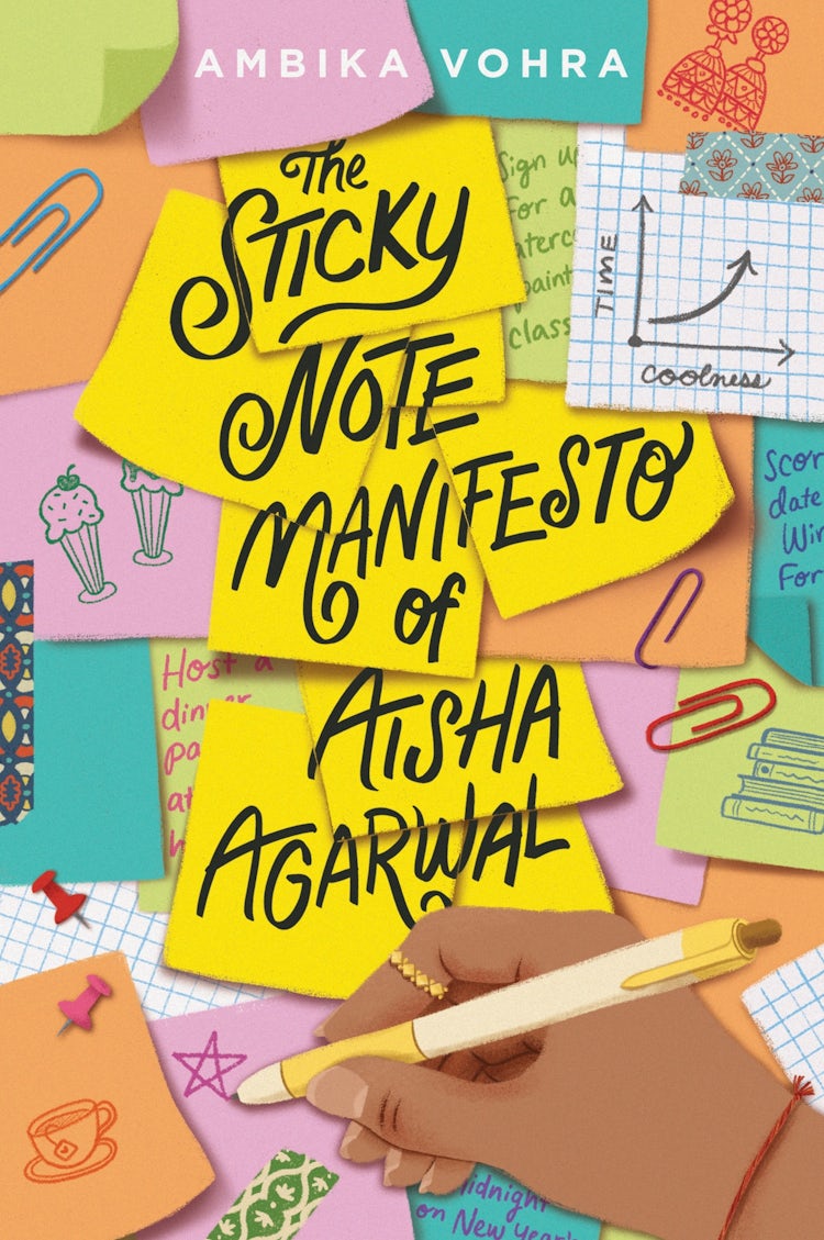 Cover image for The Sticky Note Manifesto of Aisha Agarwal, isbn: 9780063347175