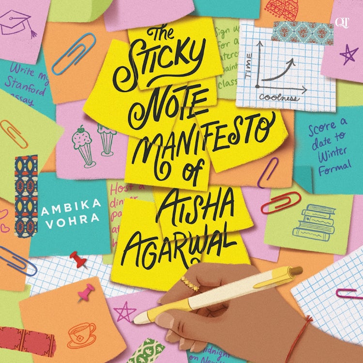 Cover image for The Sticky Note Manifesto of Aisha Agarwal, isbn: 9780063347229