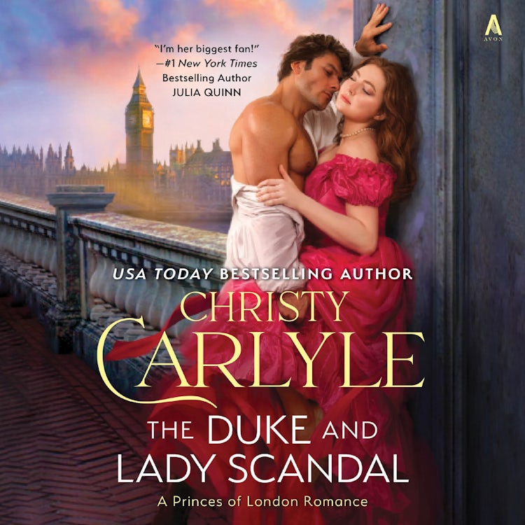 Cover image for The Duke and Lady Scandal, isbn: 9780063347359