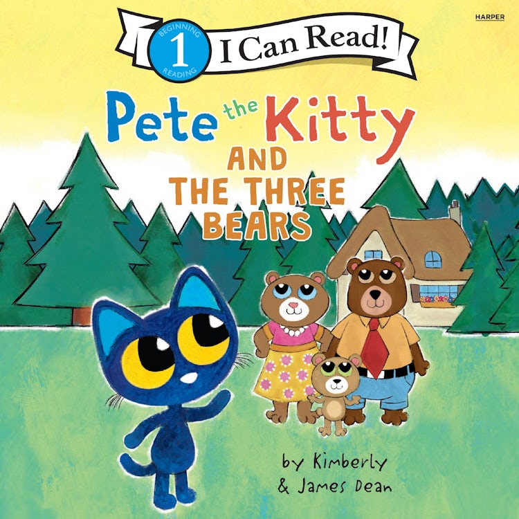 Cover image for Pete the Kitty and the Three Bears, isbn: 9780063348899