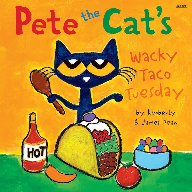 Cover image for Pete the Cat’s Wacky Taco Tuesday, isbn: 9780063348912
