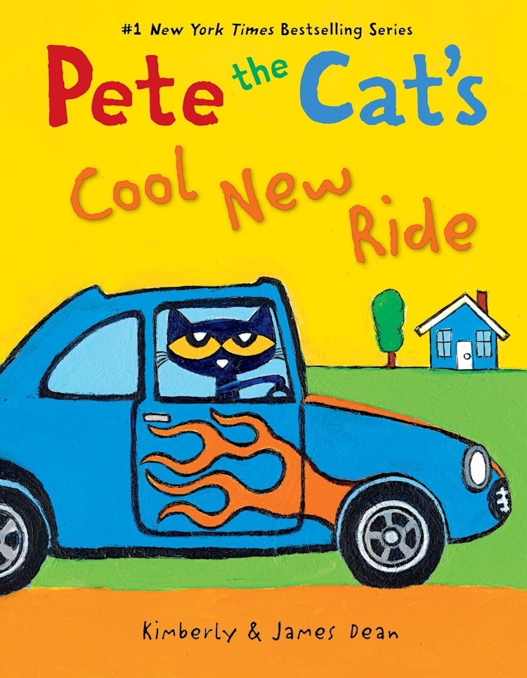 Cover image for Pete the Cat's Cool New Ride, isbn: 9780063350458