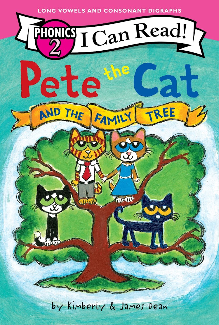 Cover image for Pete the Cat and the Family Tree, isbn: 9780063350540
