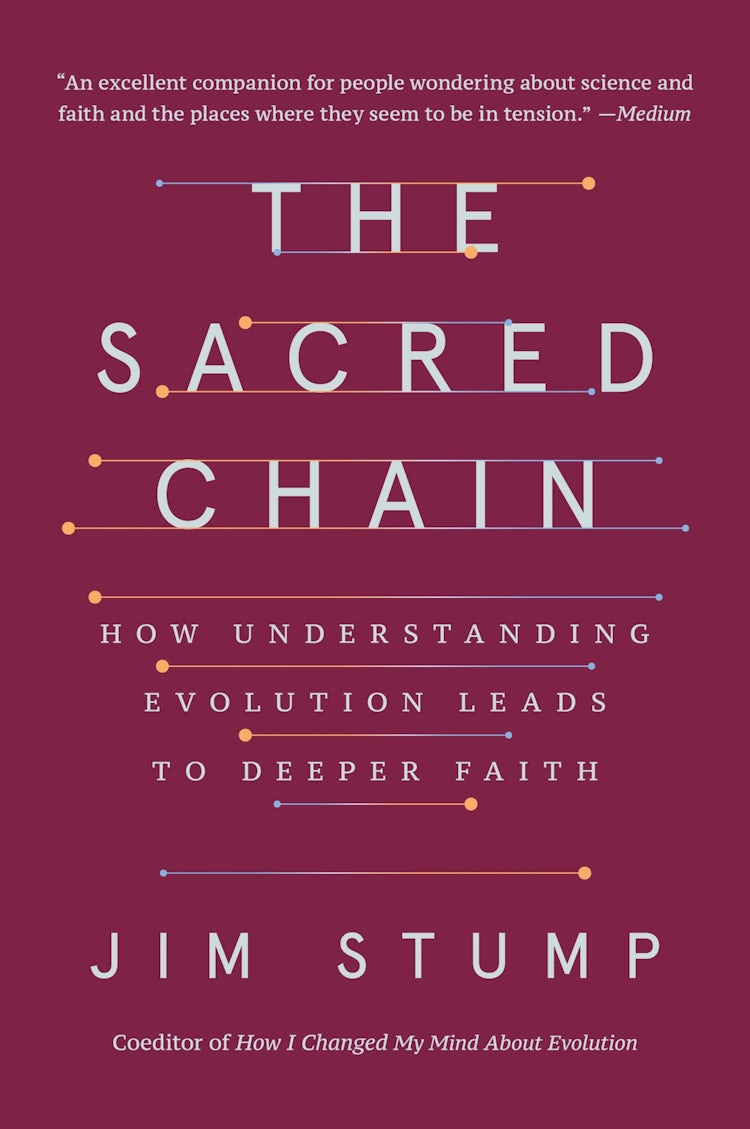 Cover image for The Sacred Chain: How Understanding Evolution Leads to Deeper Faith, isbn: 9780063350953