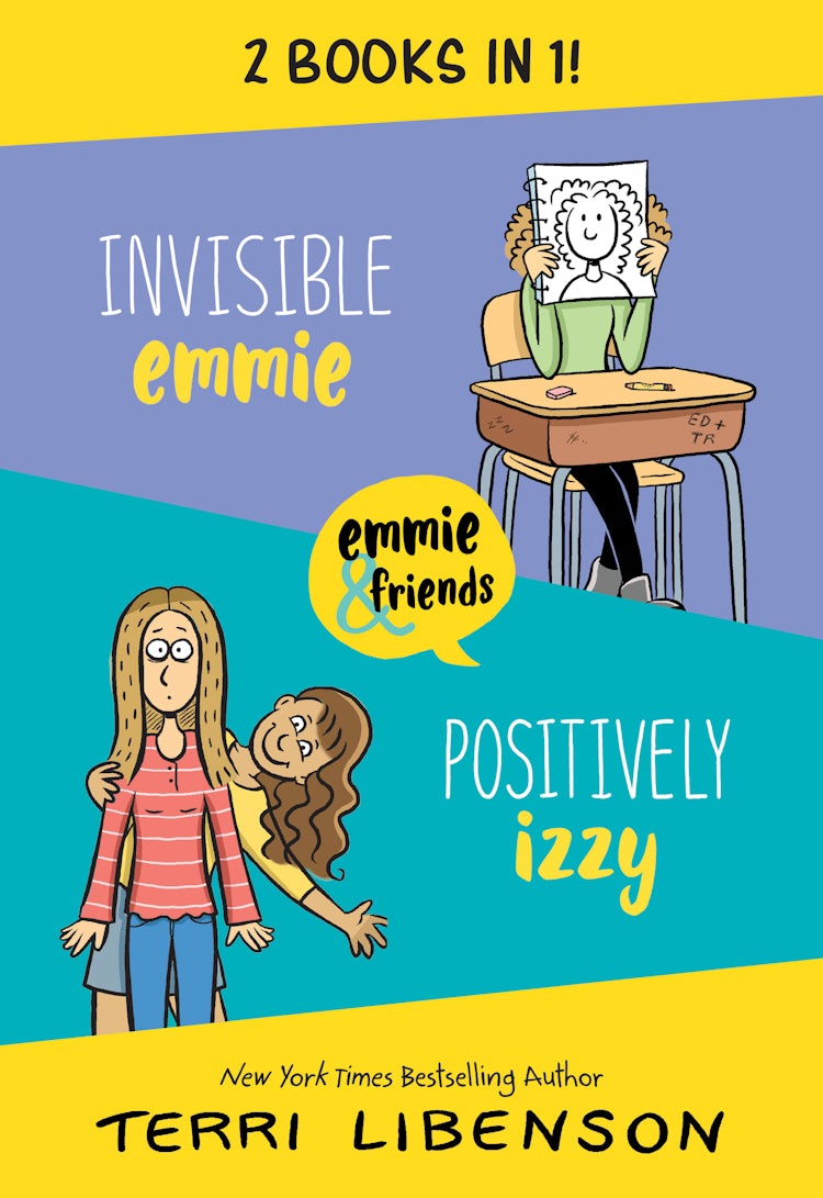 Cover image for Invisible Emmie and Positively Izzy Bind-up: Invisible Emmie, Positively Izzy - 2 Books in 1!, isbn: 9780063354272