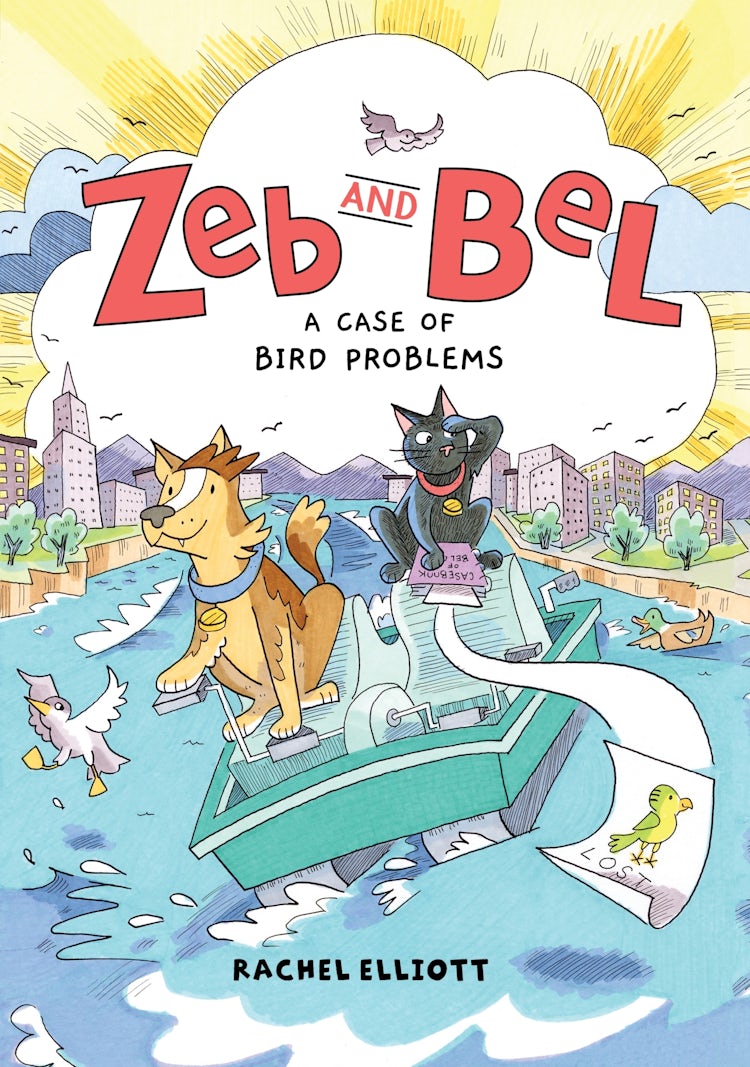 Cover image for Zeb And Bel: A Case of Bird Problems, isbn: 9780063354302