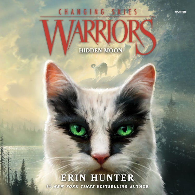 Cover image for Warriors: Changing Skies #2: Hidden Moon, isbn: 9780063357143