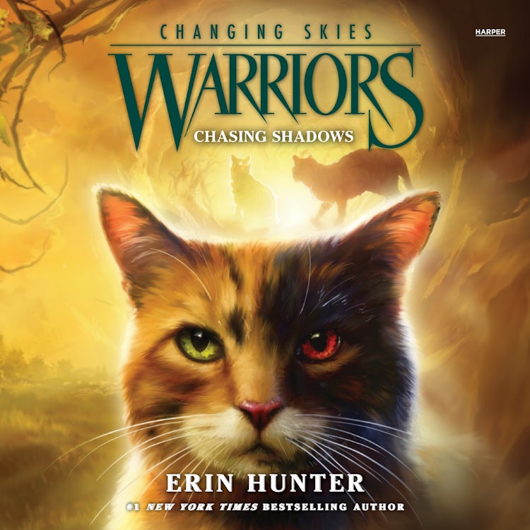 Cover image for Warriors: Changing Skies #3: Chasing Shadows, isbn: 9780063357198