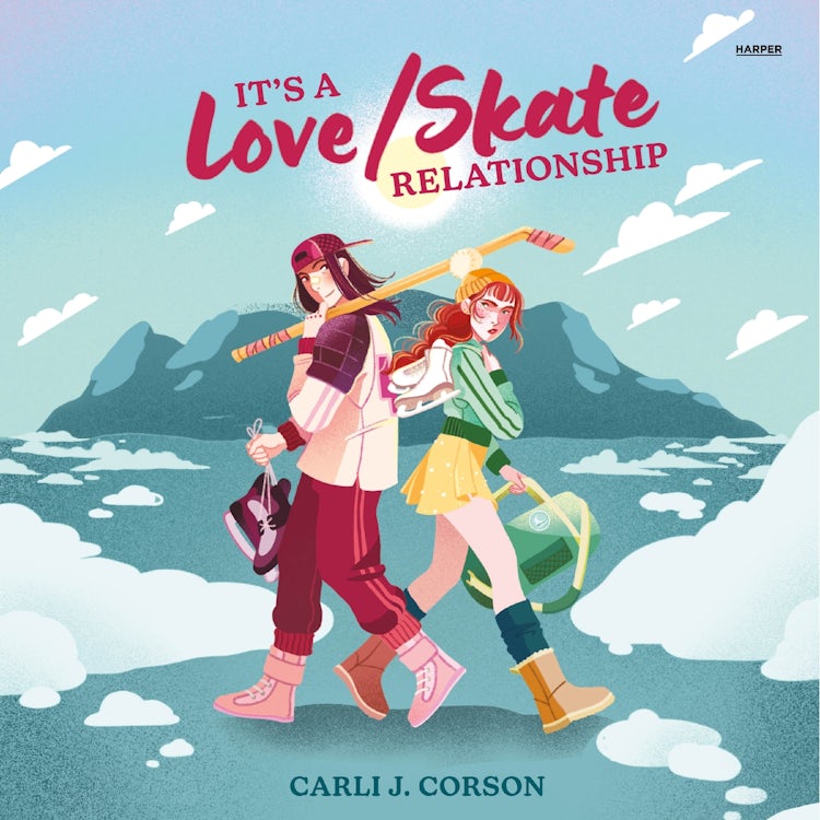 Cover image for It's a Love/Skate Relationship, isbn: 9780063370890