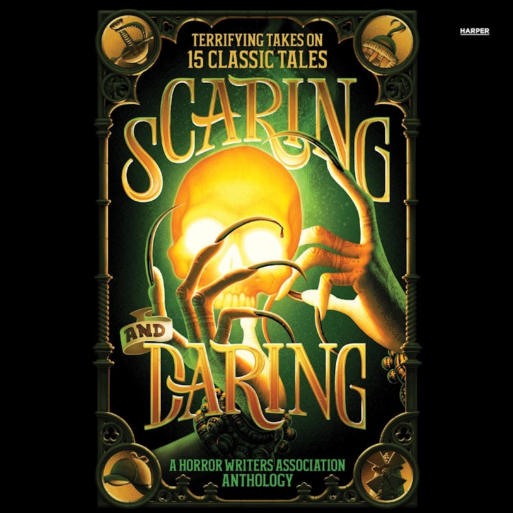 Cover image for Scaring and Daring, isbn: 9780063372504