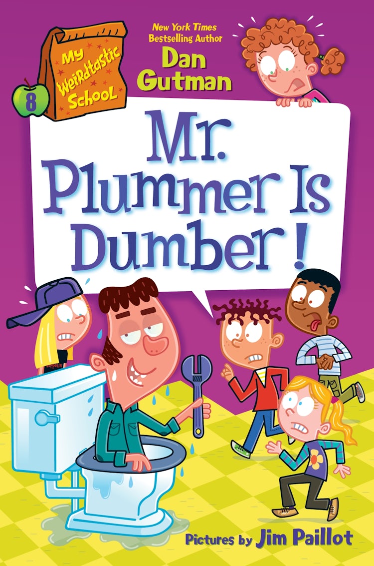 Cover image for My Weirdtastic School #8: Mr. Plummer Is Dumber!, isbn: 9780063373938