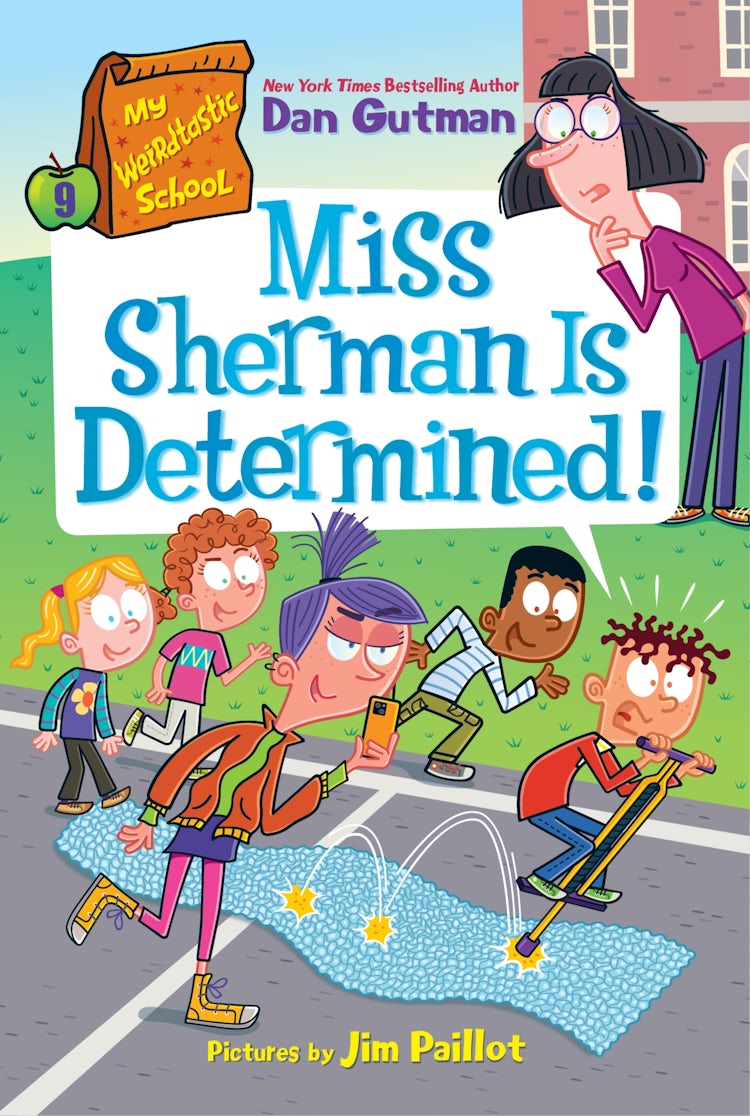 Cover image for Miss Sherman Is Determined! [My Weirdtastic School #9], isbn: 9780063373976