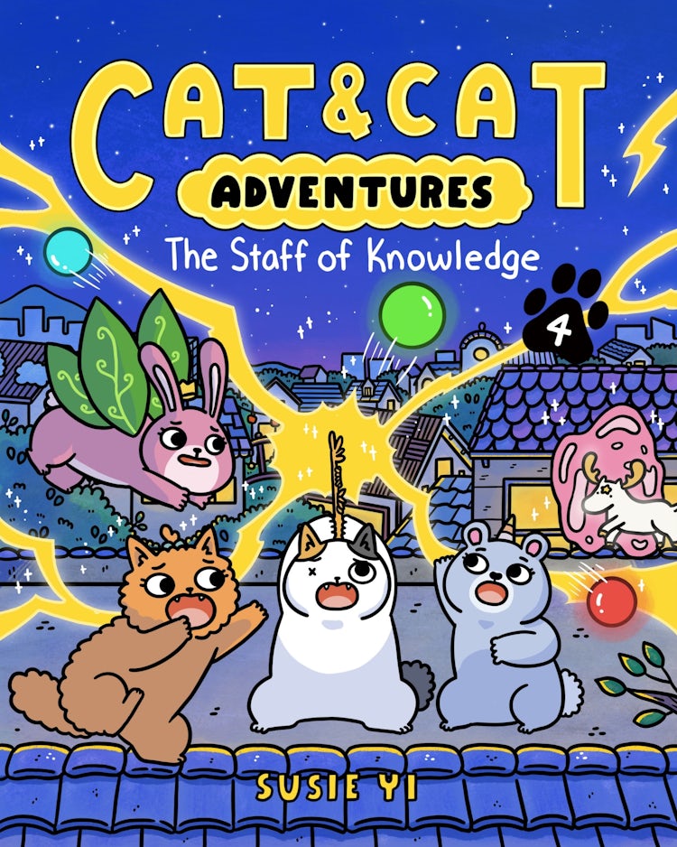 Cover image for Cat & Cat Adventures: The Staff Of Knowledge, isbn: 9780063381377