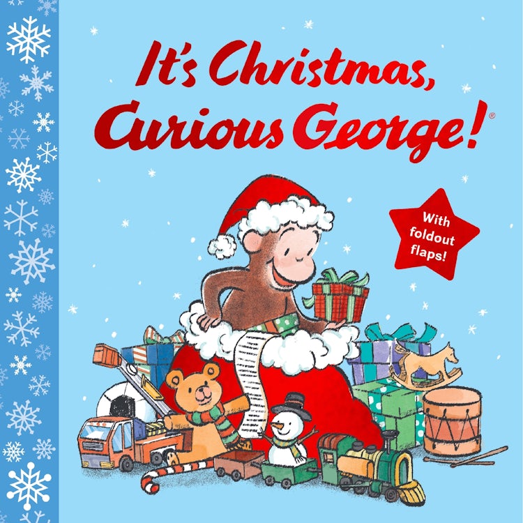 Cover image for It's Christmas, Curious George!, isbn: 9780063381858