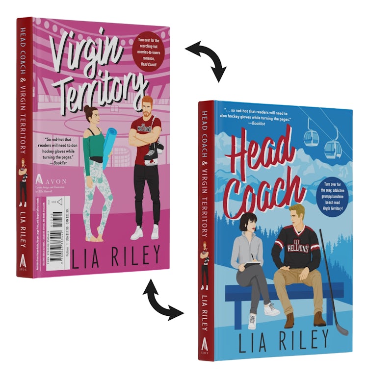 Cover image for Head Coach & Virgin Territory: A Hellions Hockey Romance Collection, isbn: 9780063383449
