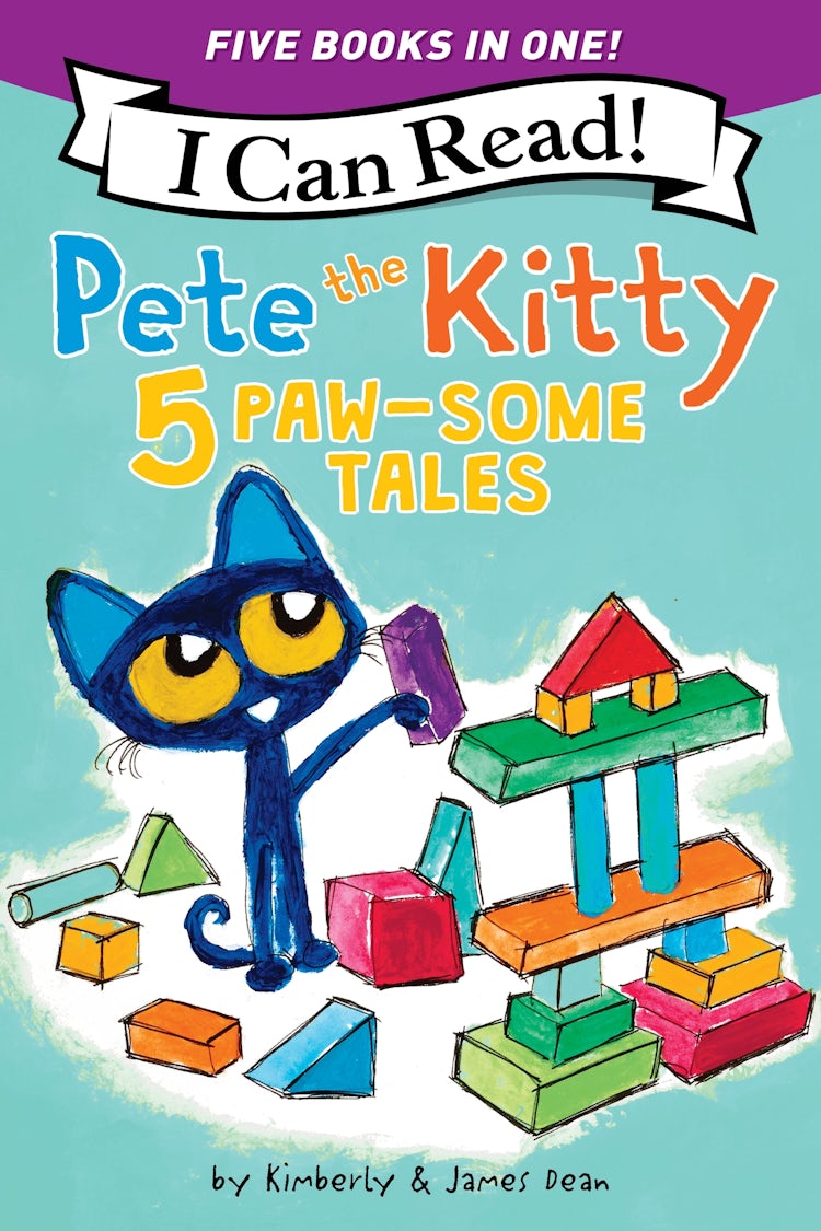 Cover image for Pete the Kitty: 5 Paw-some Tales, isbn: 9780063384767