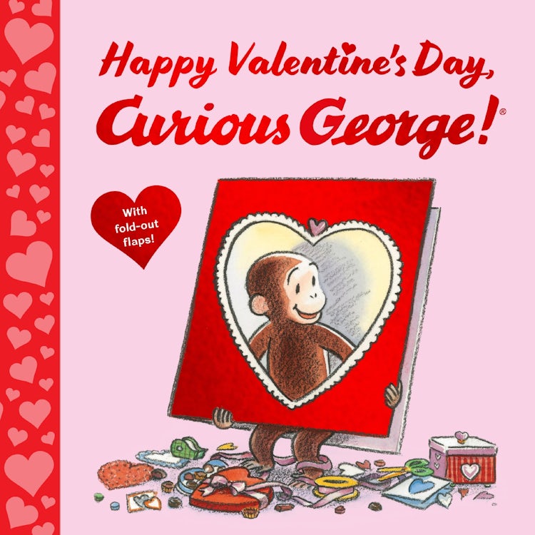 Cover image for Happy Valentine's Day, Curious George!, isbn: 9780063384903