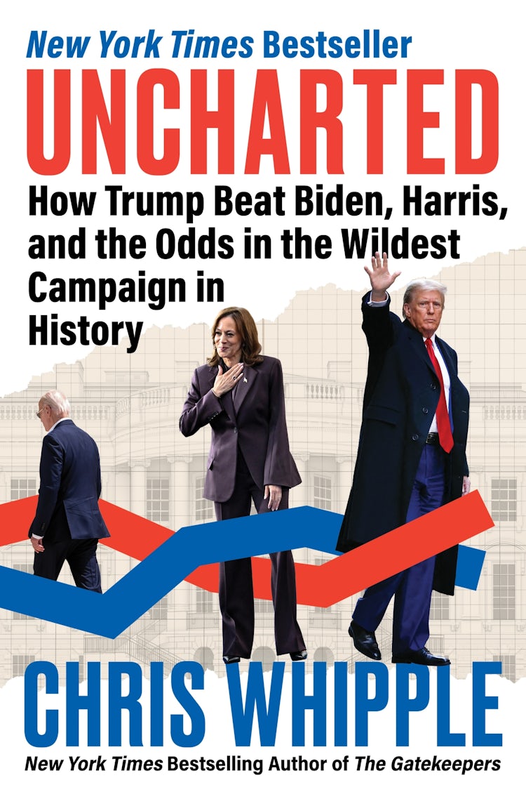 Cover image for Uncharted: How Trump Beat Biden, Harris, and the Odds in the Wildest Campaign in History, isbn: 9780063386211