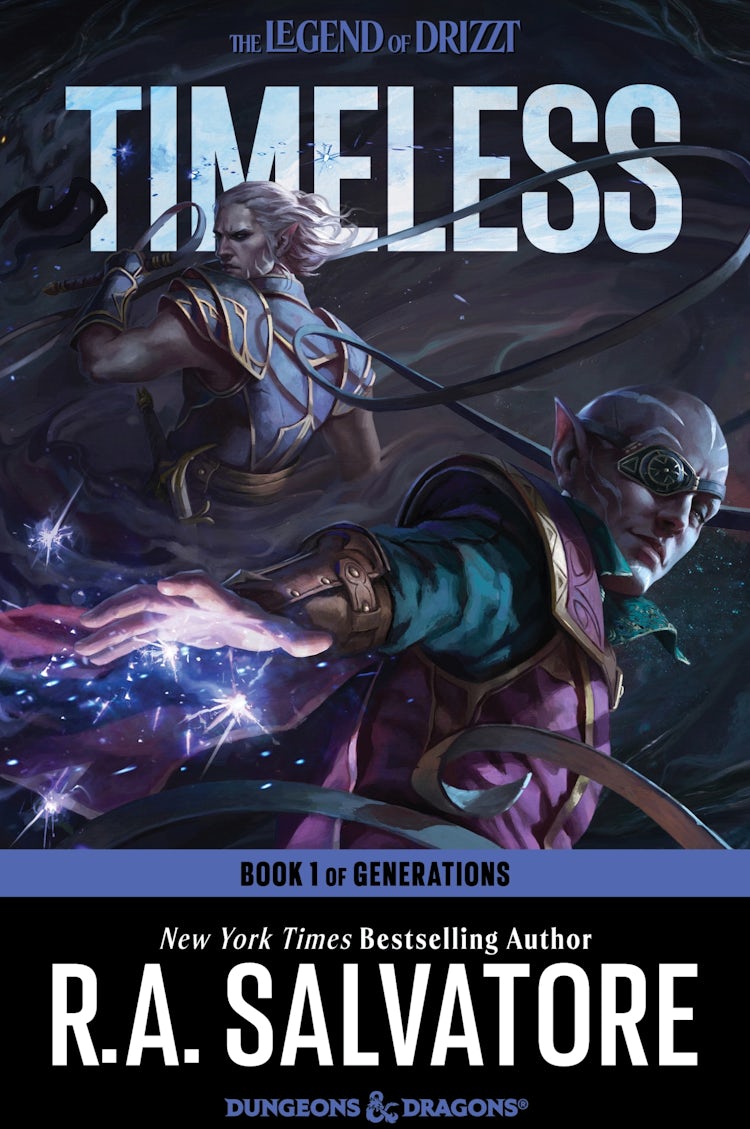 Cover image for Timeless: A Drizzt Novel, isbn: 9780063391055