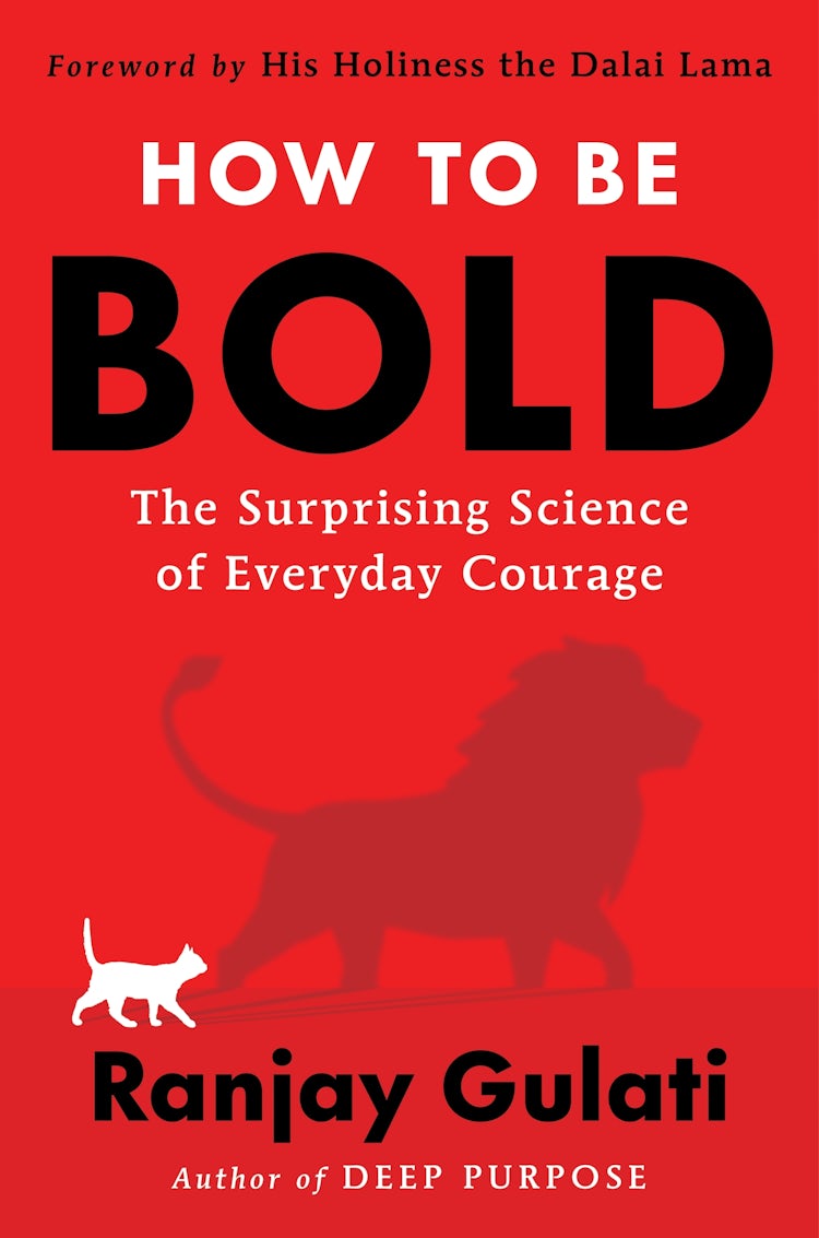 Cover image for How to Be Bold: The Surprising Science of Everyday Courage, isbn: 9780063394810