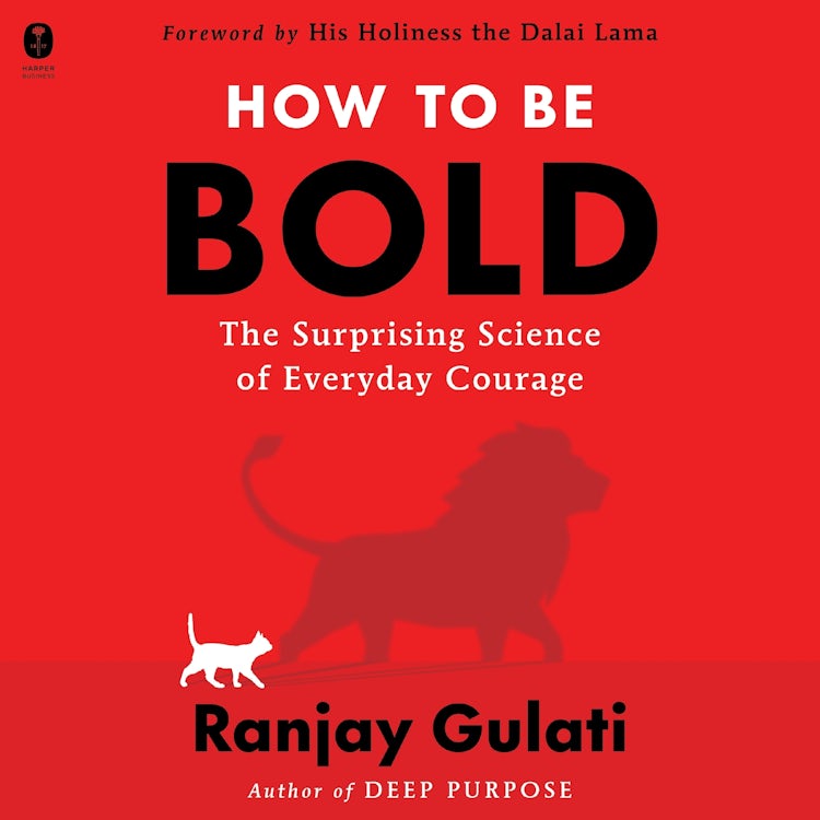 Cover image for How to Be Bold, isbn: 9780063394834